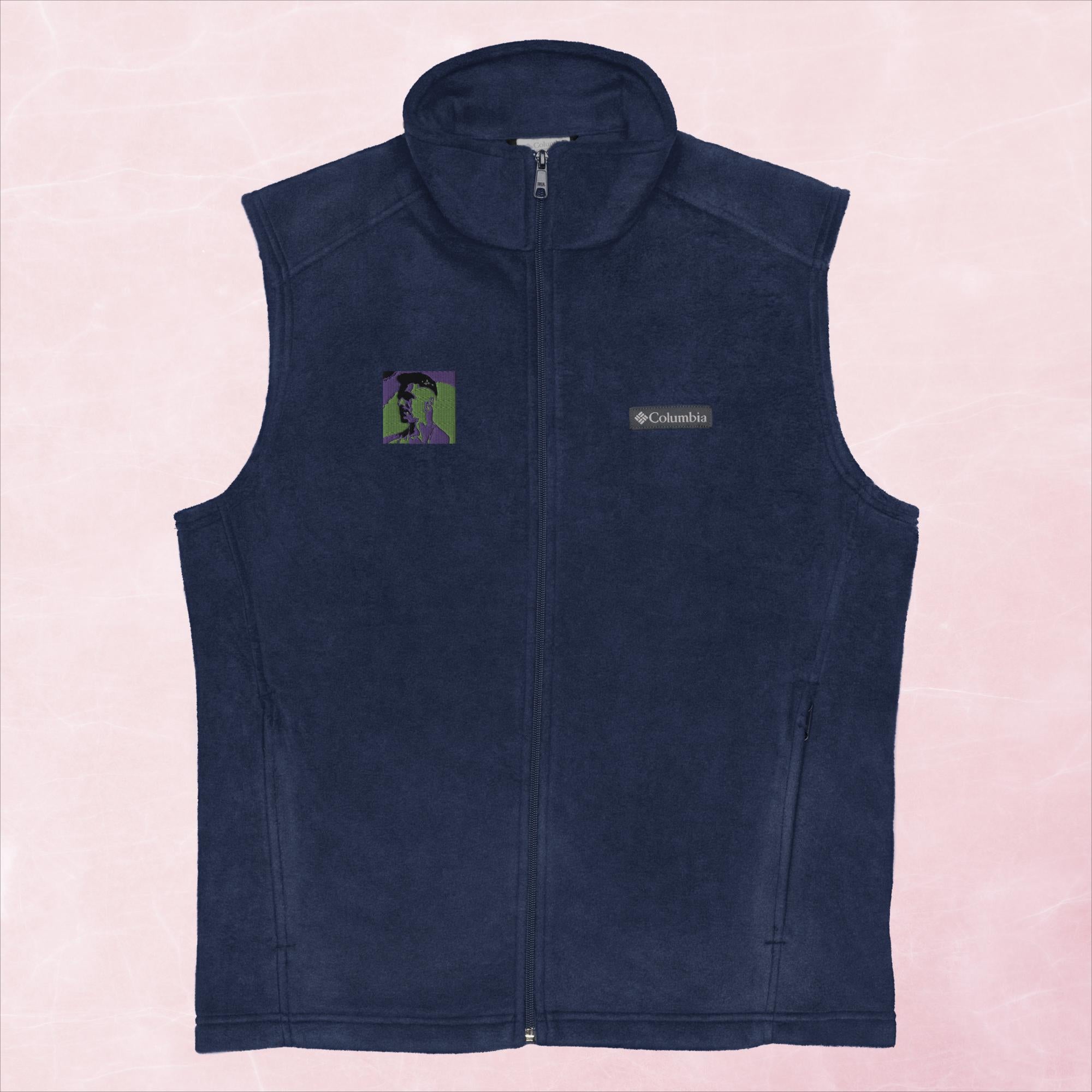 Blue columbia vest best sale